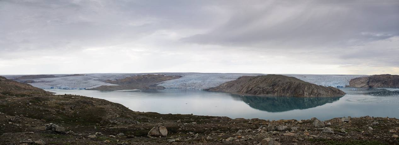 Panorama glaciers
