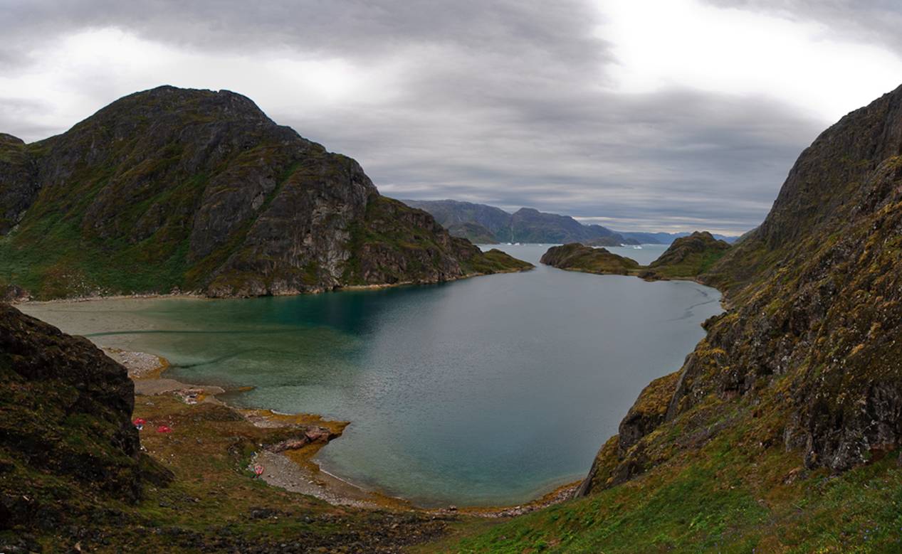 Panorama bbaie des petits pois
